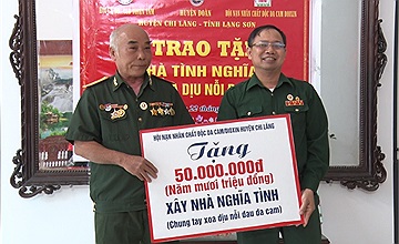 Nhiều nghĩa cử cao đẹp dành tặng các nạn nhân Da cam từ chương trình năm 2021