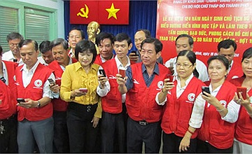 Hoạt đông tháng 5 của Hội chữ thập đỏ TP.Hồ Chí Minh